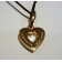 Ciondolo Mon amour cuore e Quarzo Citrino Rebecca